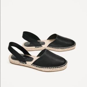 💢SOLD💢Zara slingback espadrille flats